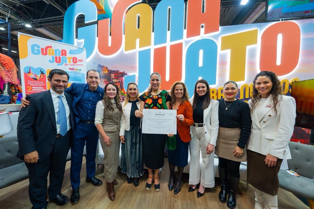 Anuncia Libia Dennise la nueva ruta área Bajío-Madrid