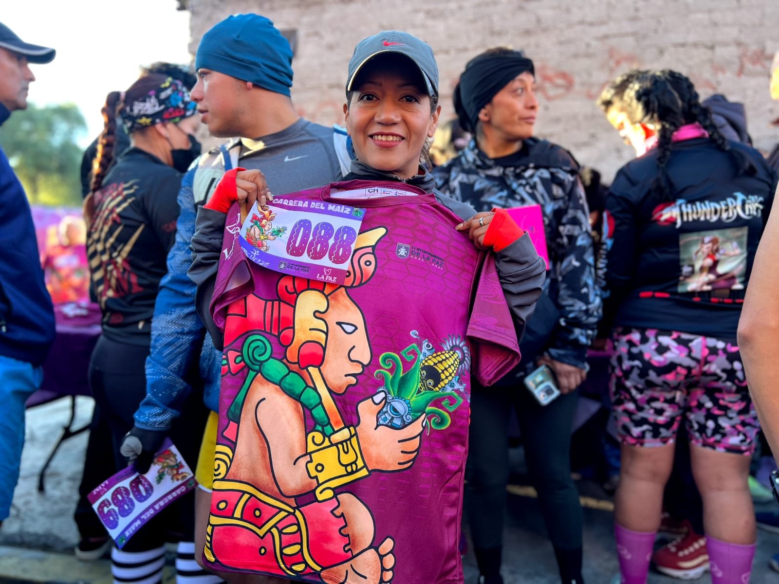 Corredores de La Paz, municipios vecinos e Iztapalapa y Xochimilco participan en la Carrera del Maíz