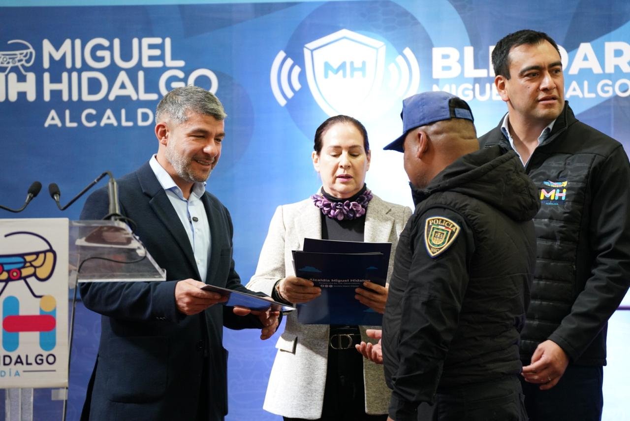 Tabe reconoce a policías de MH por ser la segunda alcaldía más segura de la CDMX