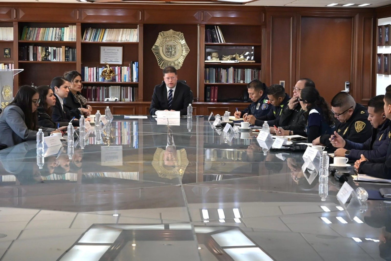 Alcaldía Cuauhtémoc y SSC refuerzan coordinación en seguridad