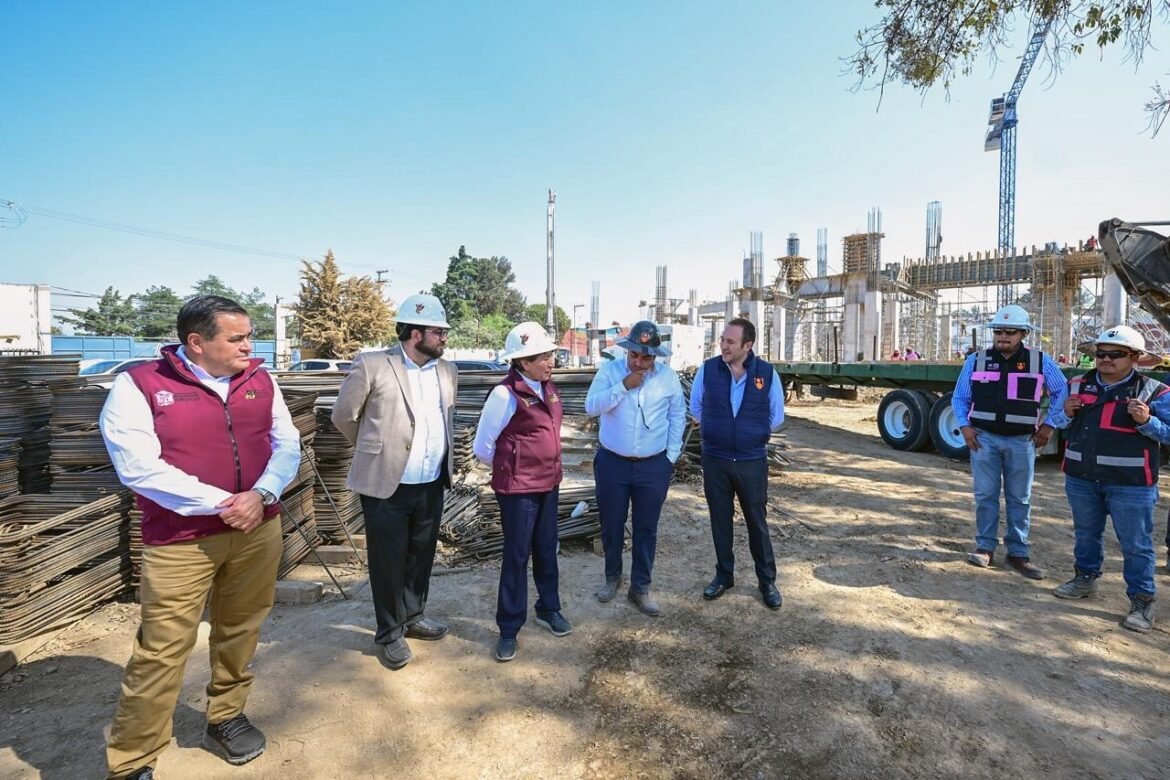 Gobierno de Delfina Gómez avanza 65% en la construcción de la Línea III del Mexicable