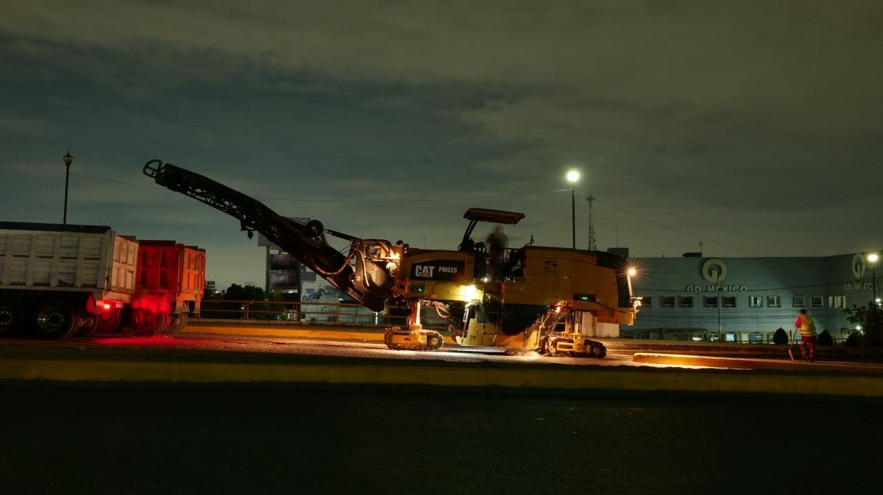 Gobierno de Delfina Gómez garantiza avance acelerado en la reconstrucción del Periférico Norte