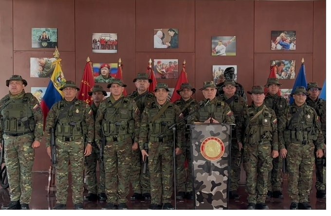 Rechaza Fuerza Armada de Venezuela presunto secuestro de Nicolás Maduro