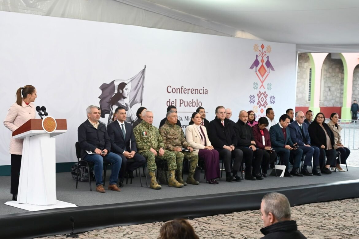 Presentan avances del Plan Michoacán por la Paz y la Justicia