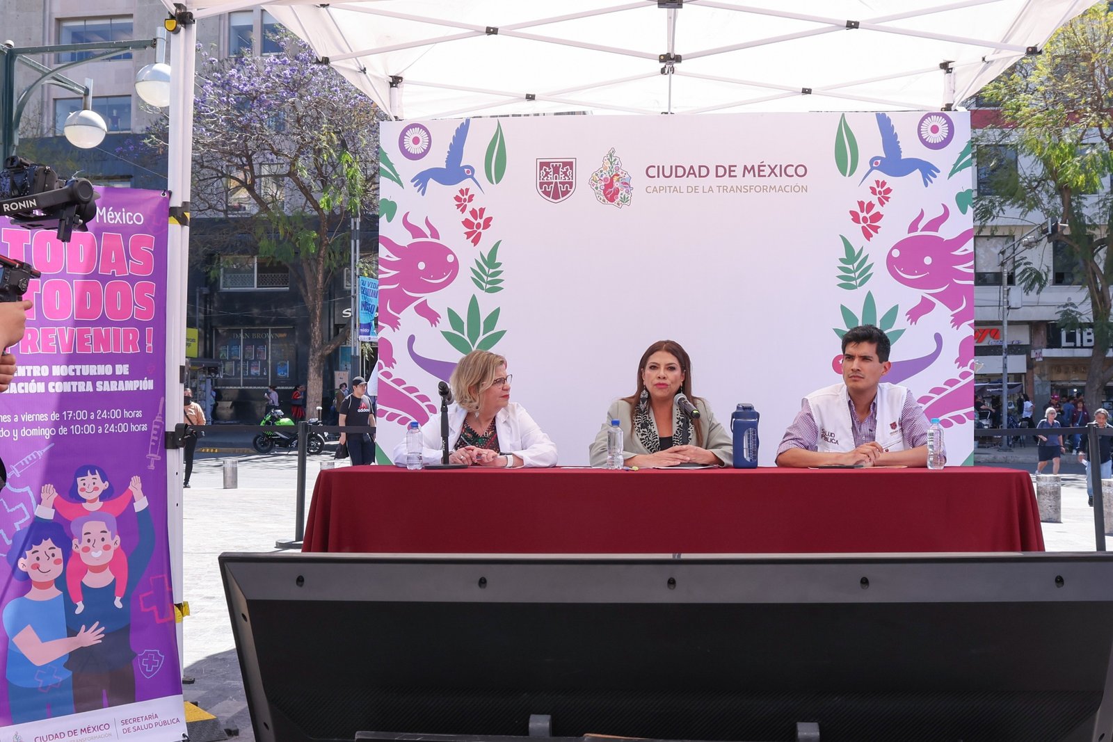 Se cumple Campaña de Vacunación contra sarampión a pasos acelerados: Brugada