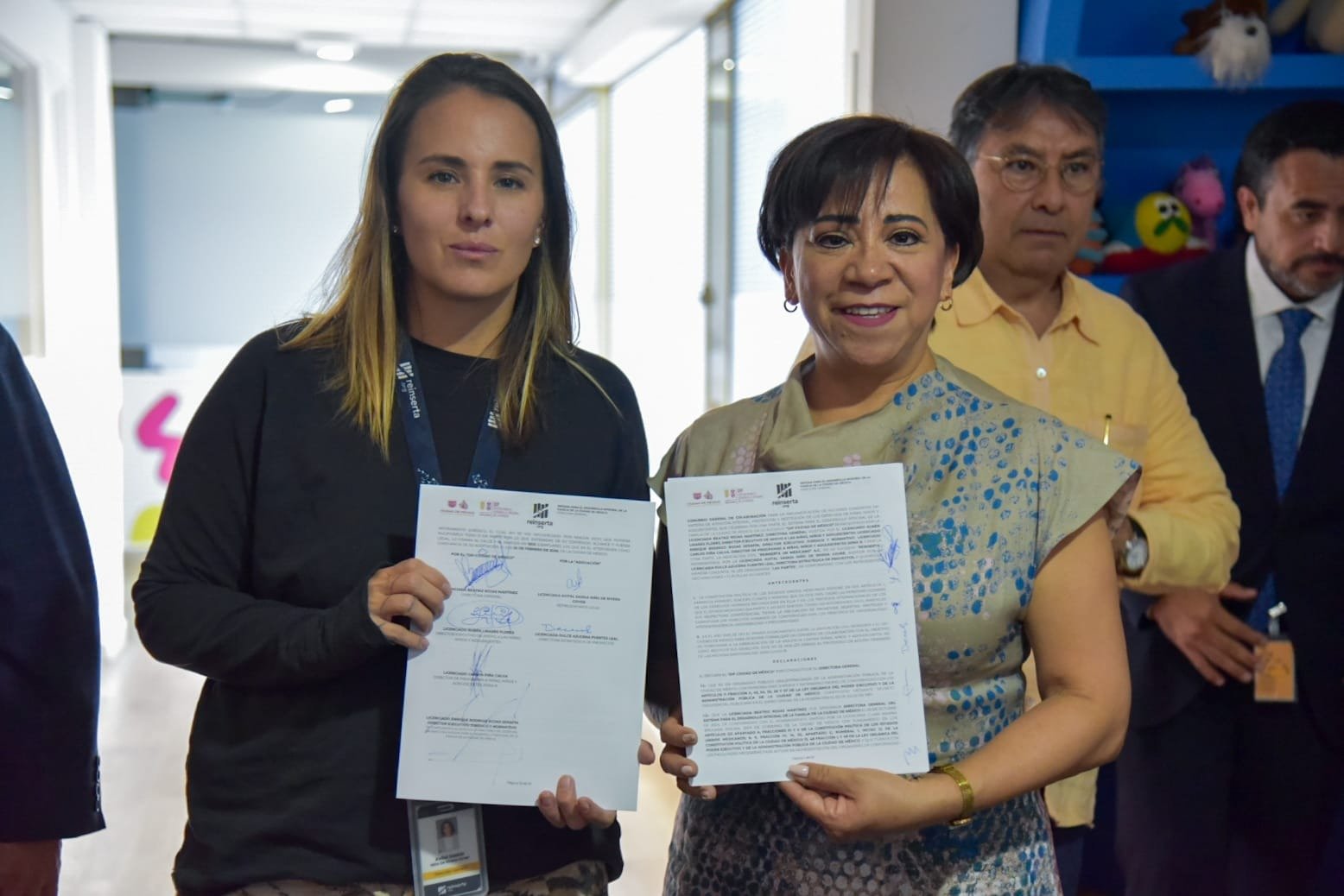 DIF Ciudad de México y Reinserta firman convenio en favor de niñas, niños y adolescentes