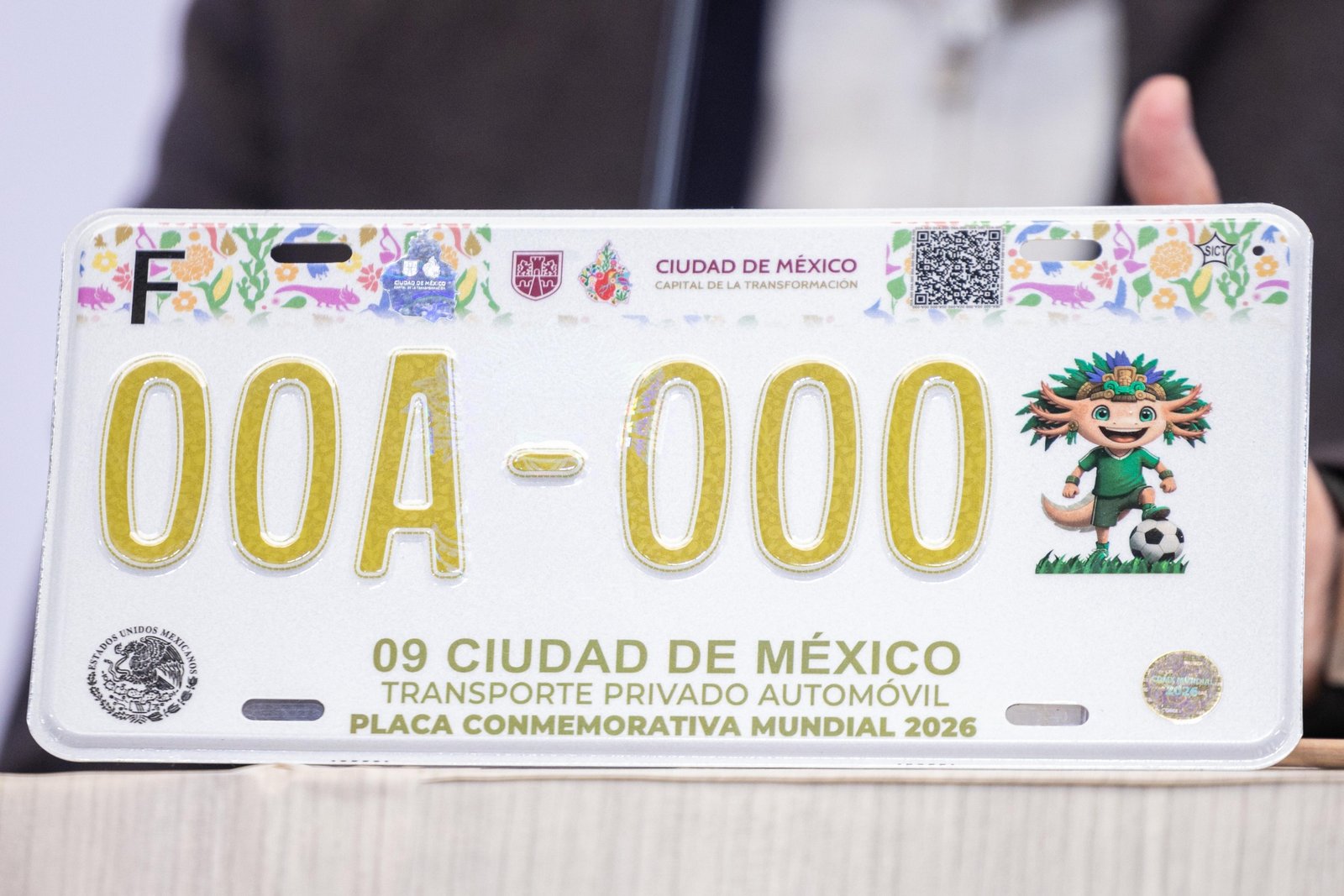 Emite Gobierno de la CDMX placas conmemorativas del Mundial