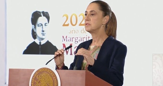 “Los libros de texto son perfectibles y no son patrimonio de una persona”: Sheinbaum