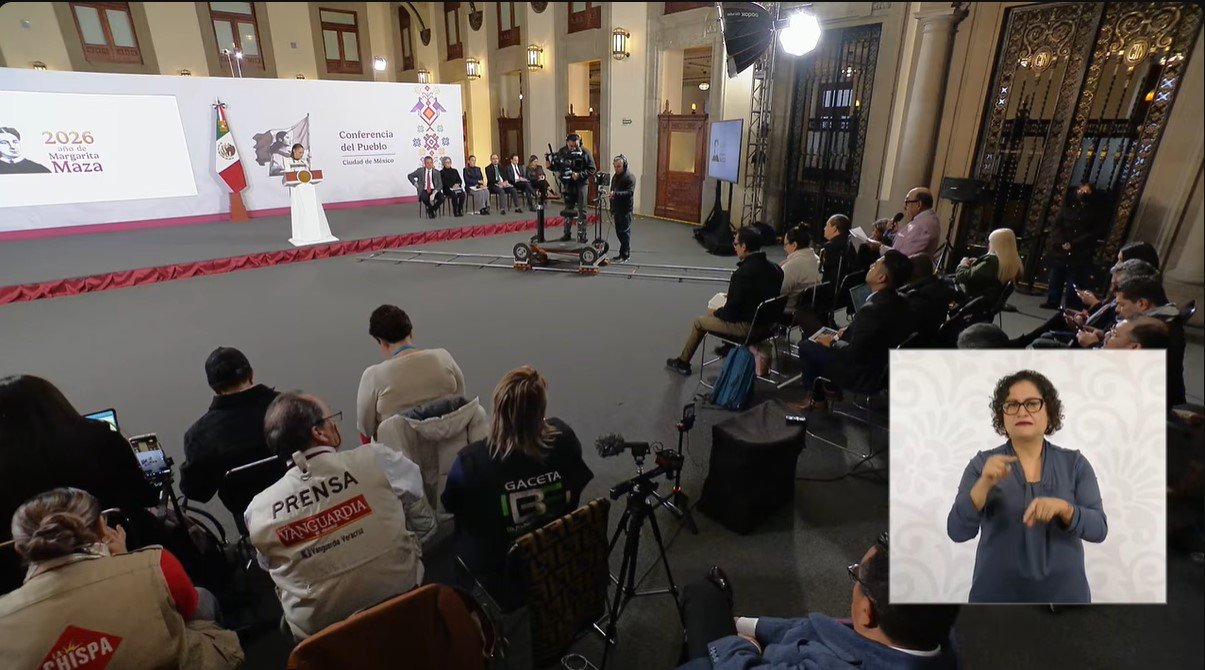 Conferencia de la presidenta Sheinbaum Pardo