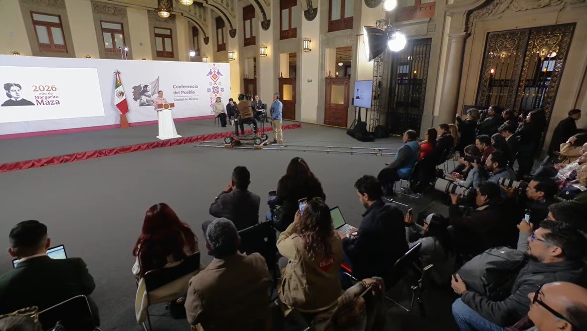 Conferencia de la presidenta Sheinbuam Pardo