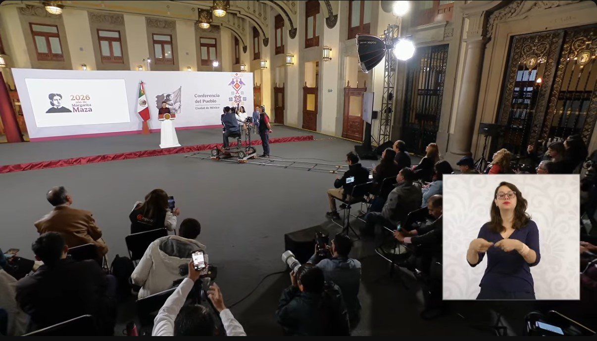 Conferencia de la presidenta Sheinbaum Pardo