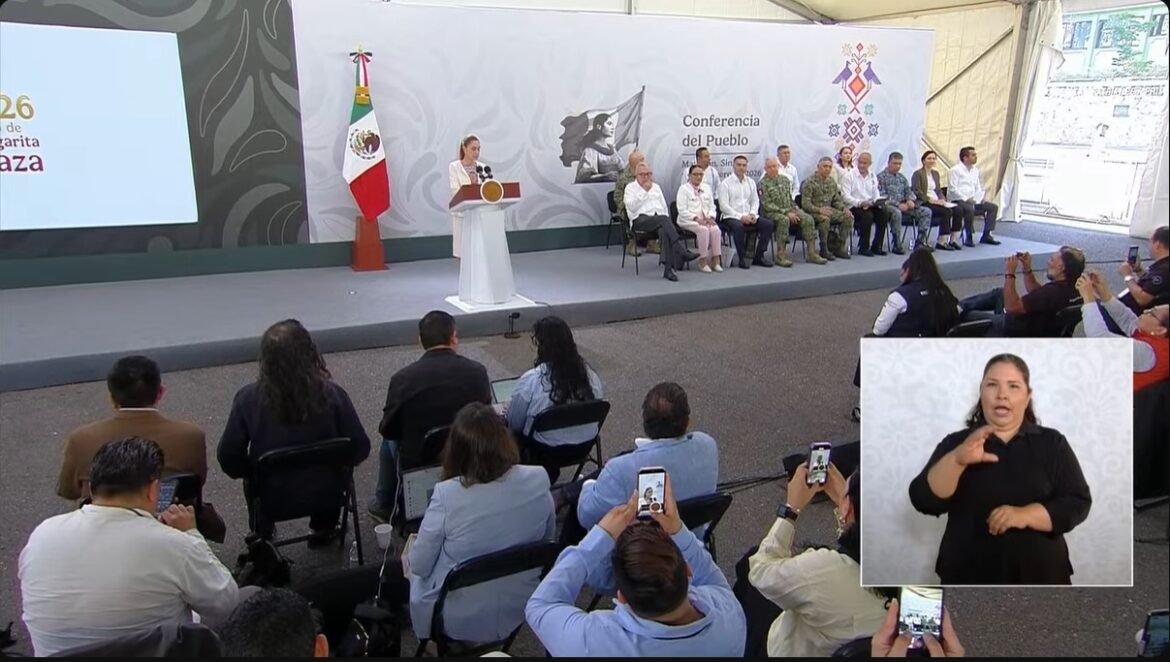 Conferencia de la presidenta Sheinbuam Pardo - 27-02-26