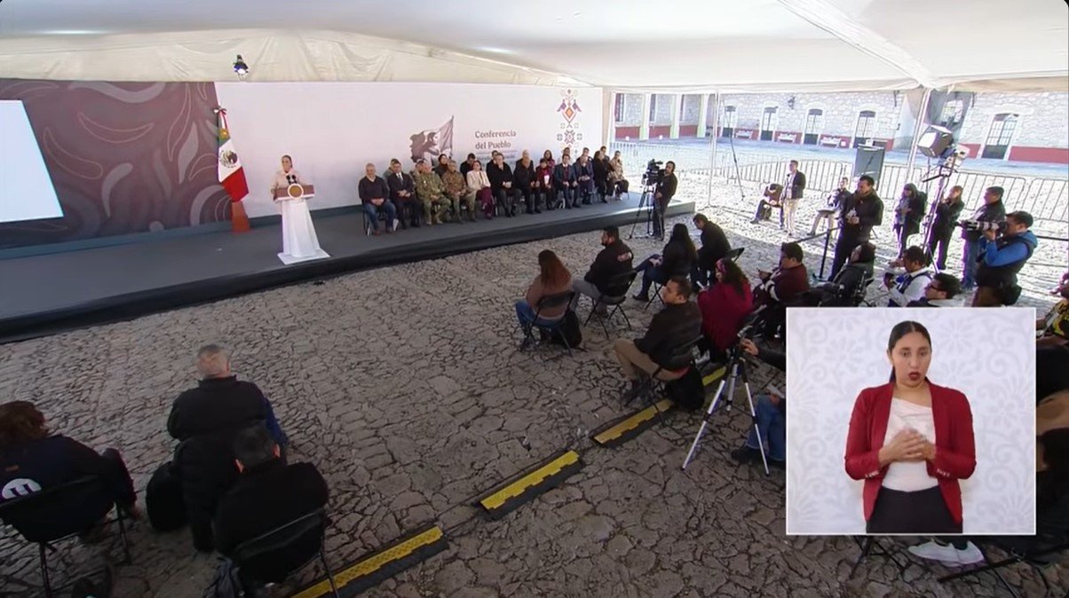 Conferencia de la presidenta Sheinbaum Pardo