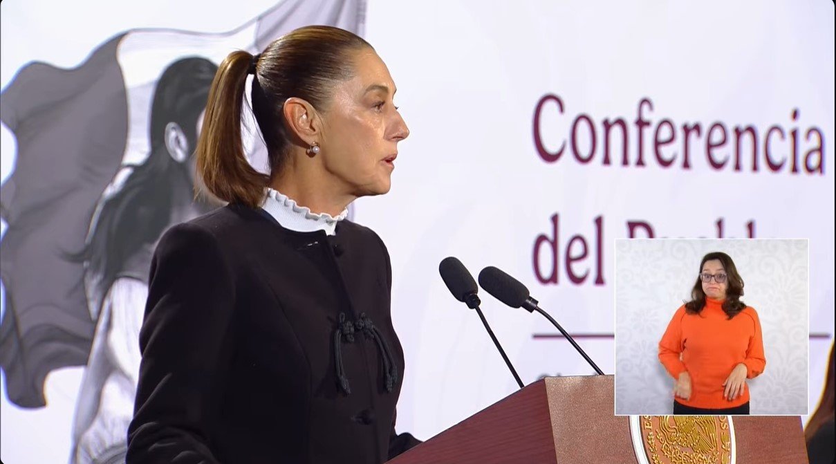 Conferencia de la presidenta Sheinbaum Pardo