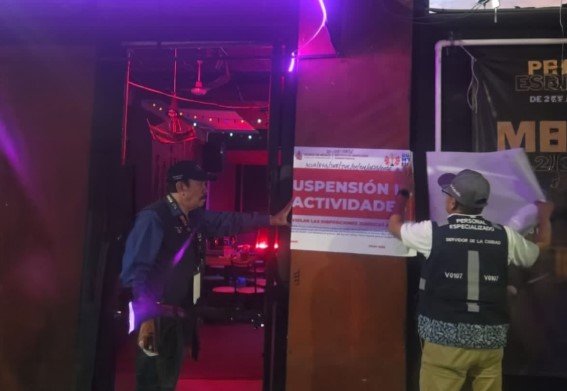 Alcaldía Cuauhtémoc suspende cinco establecimientos irregulares en cuatro colonias de la demarcación