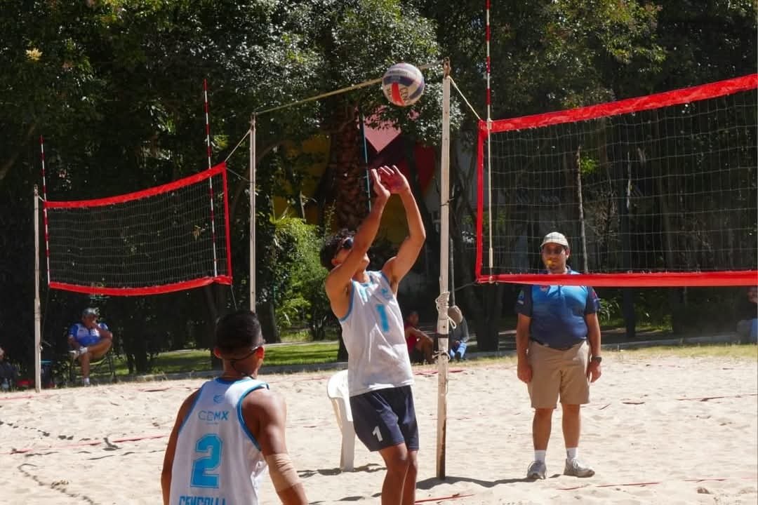 Cuauhtémoc sube al podio en voleibol de playa en los Juegos Deportivos CDMX 2025 – 2026