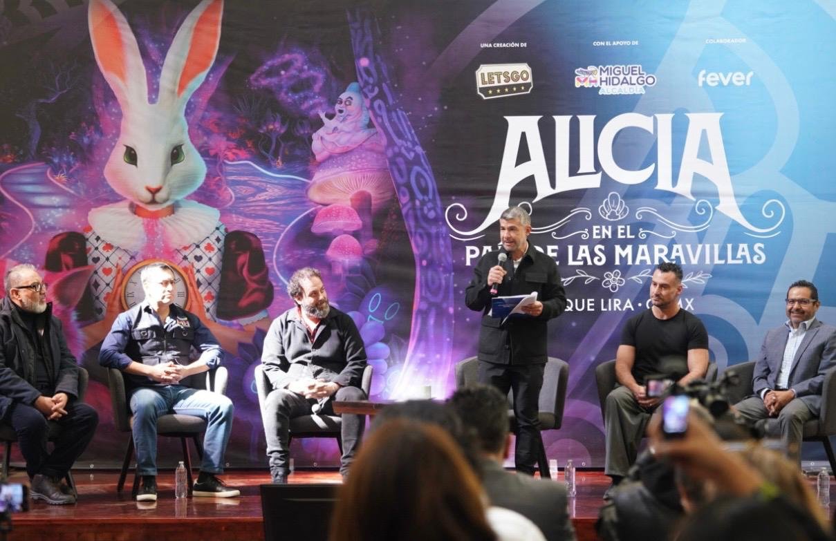 Anuncian Tabe y Let´s go “Alicia en el país de las Maravillas” en Parque Lira