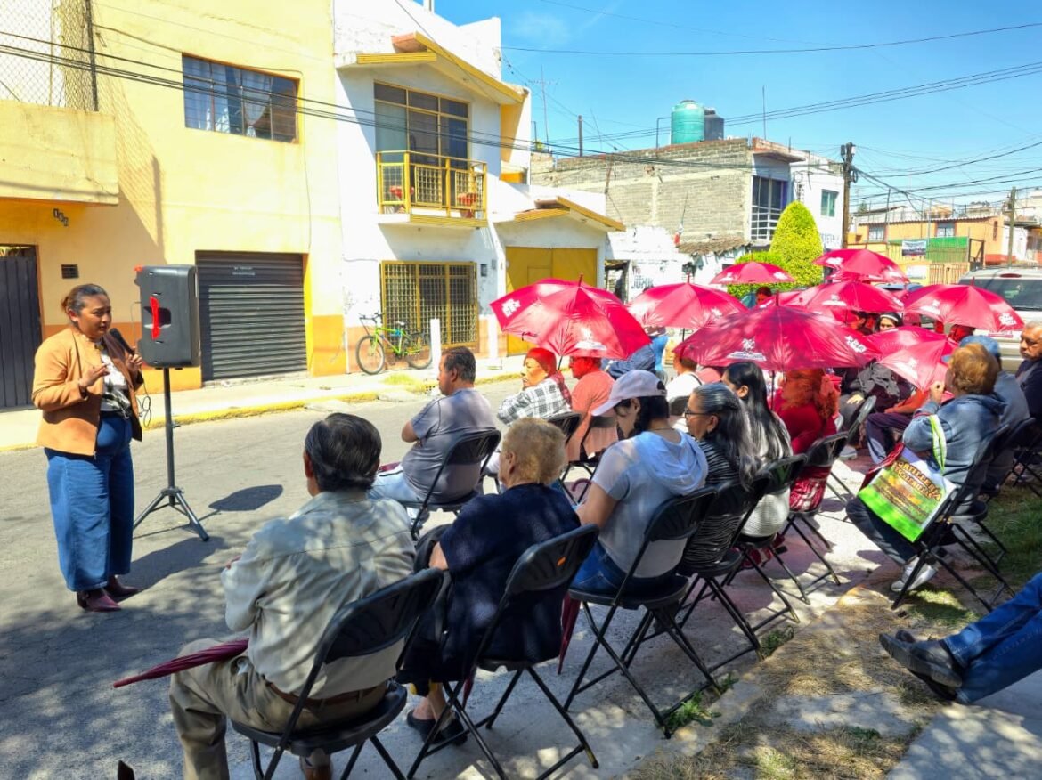 Carmen de la Rosa llama a defender la soberanía nacional y respaldar a la Dra. Claudia Sheinbaum en Neza