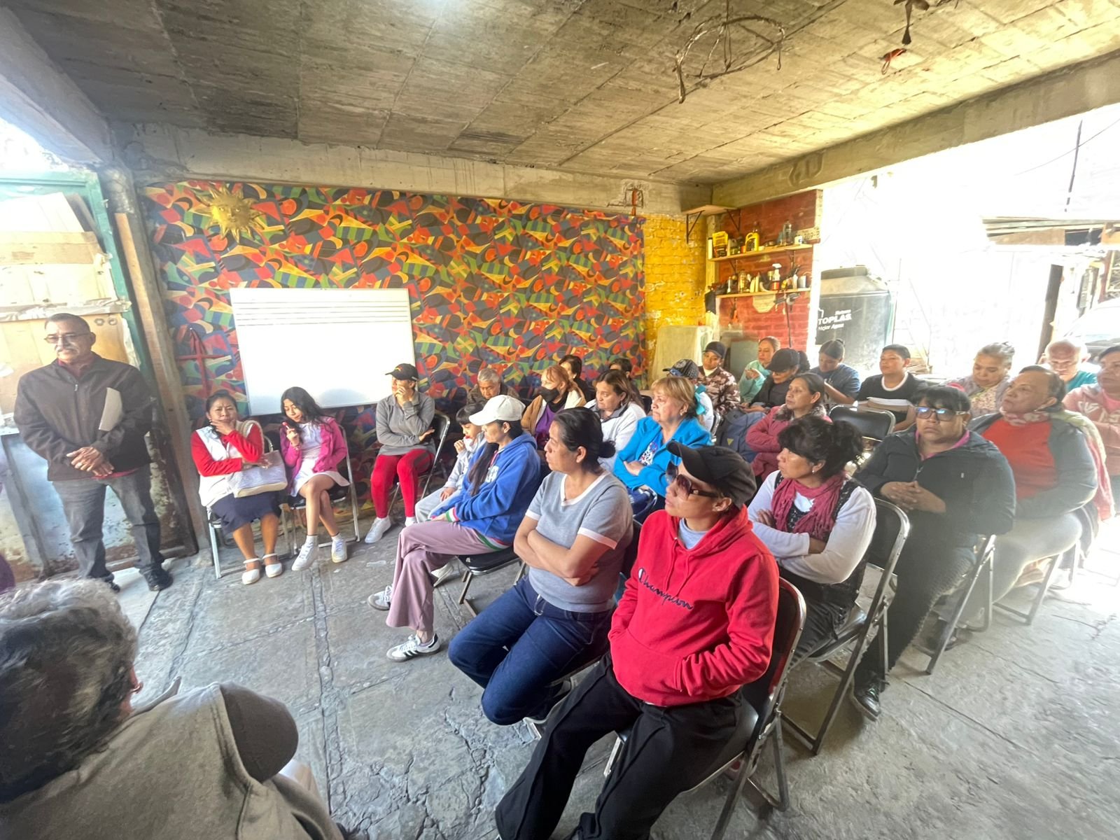 Carmen de la Rosa llama a defender la soberanía nacional y respaldar a la Dra. Claudia Sheinbaum en Neza