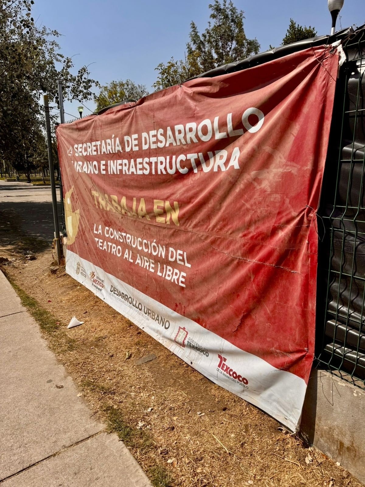 Opacidad rodea suspensión de obra de teatro al aire libre en Texcoco