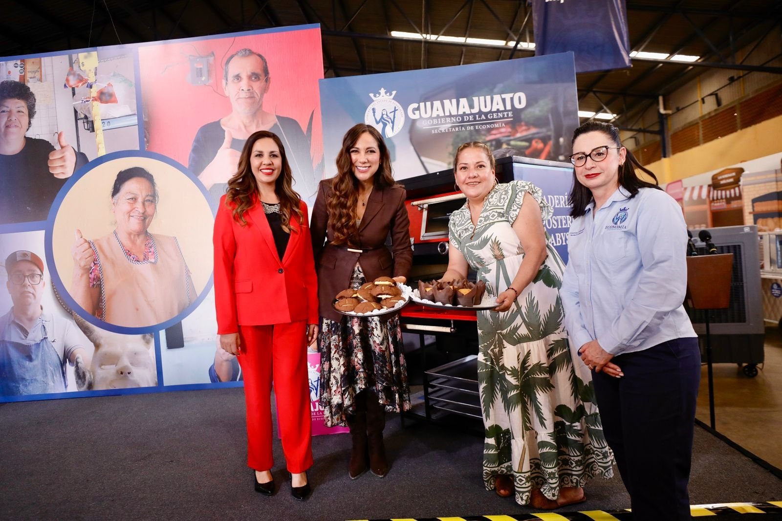 Coloca Gobernadora la primera piedra de la Casa del Jubilado en Silao