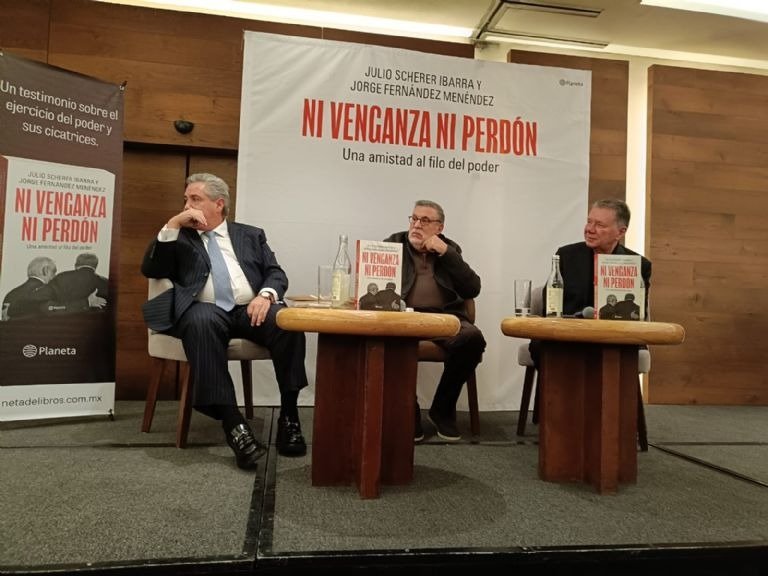 Presentan "Ni venganza, ni perdón" de Julio Scherer y Jorge Fernández
