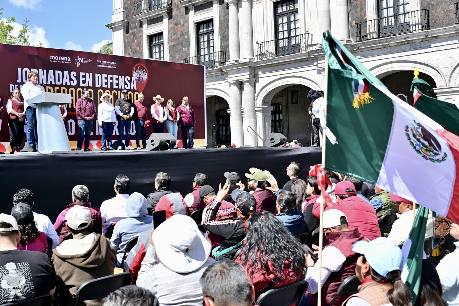 Con unidad, trabajo y servicio al pueblo, EdoMéx respalda la política de Sheinbaum