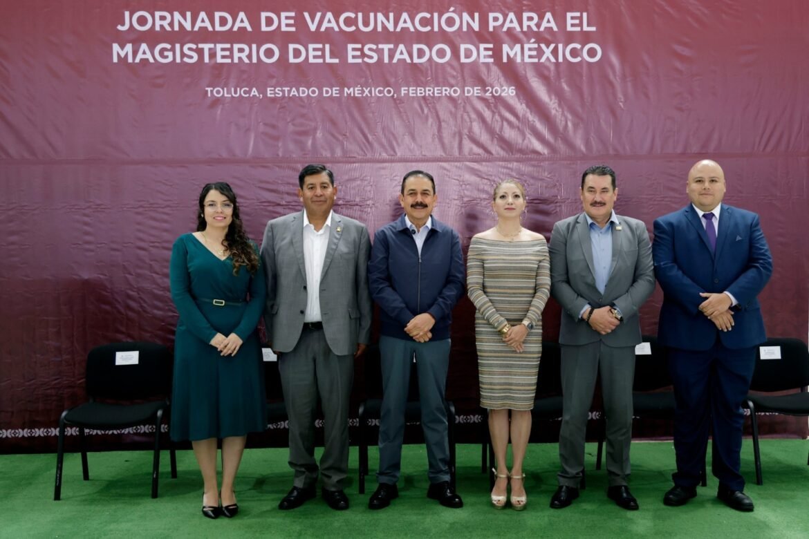 Arranca Gobierno de Delfina Gómez campaña de vacunación contra el sarampión