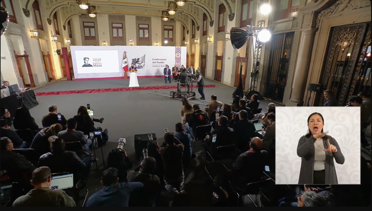 Conferencia de la presidenta Sheinbaum Pardo - 26-03-26