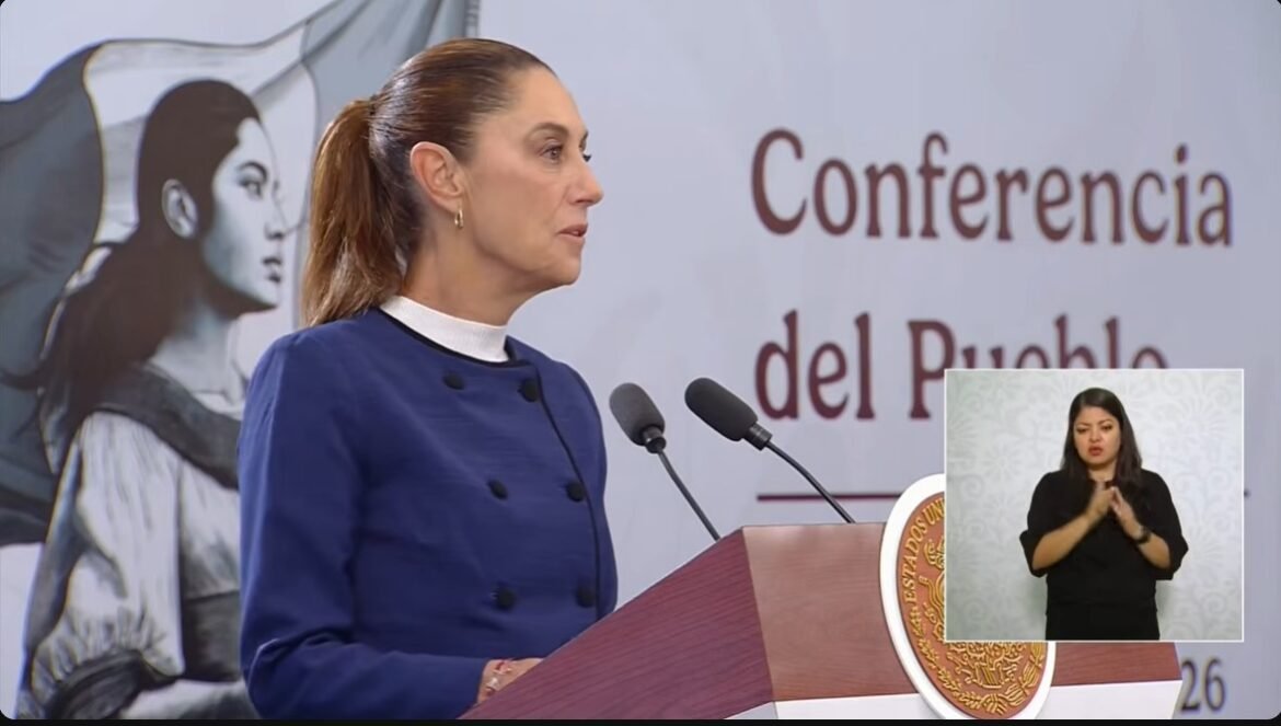 Conferencia de la presidenta Sheinbaum Pardo