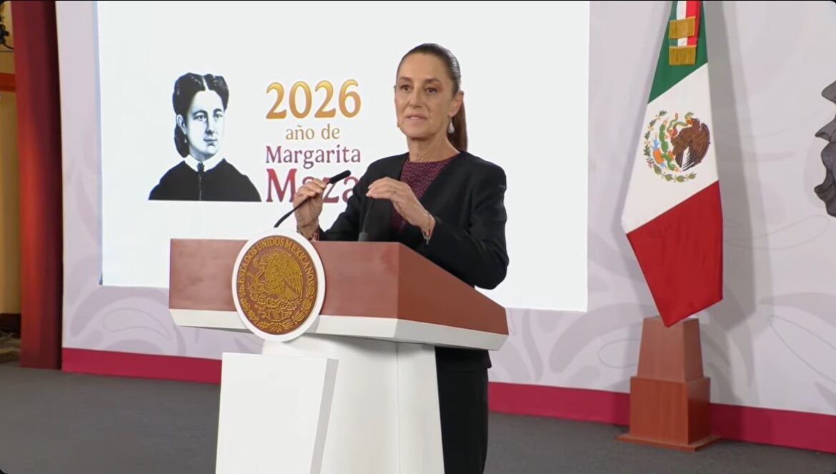 Conferencia de la presidenta Sheinbaum Pardo