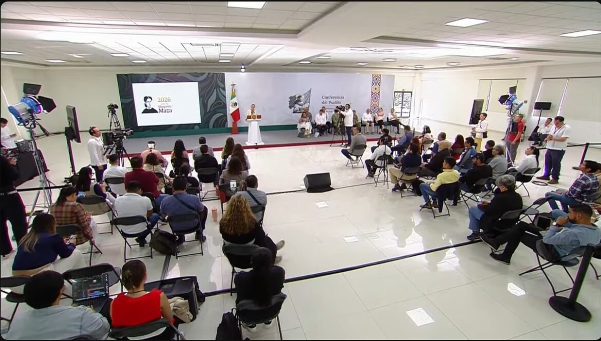 Conferencia de la presidenta Sheinbaum Pardo - 20-03-26