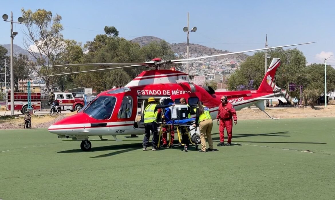 Policía de Ecatepec resguarda traslado de corazón para trasplante