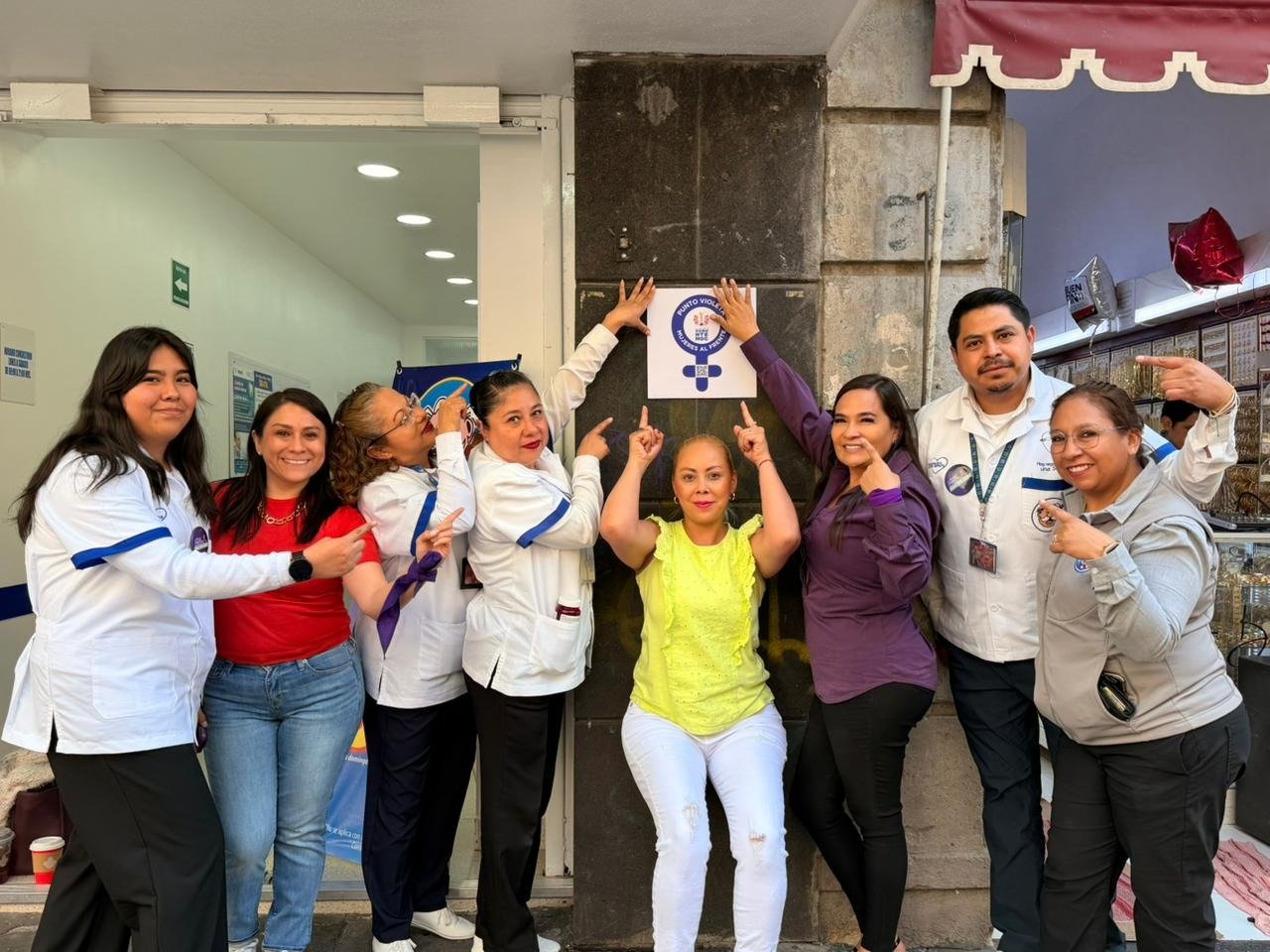 Alcaldía Cuauhtémoc alcanza 400 puntos Violeta para apoyar a mujeres en situación de riesgo
