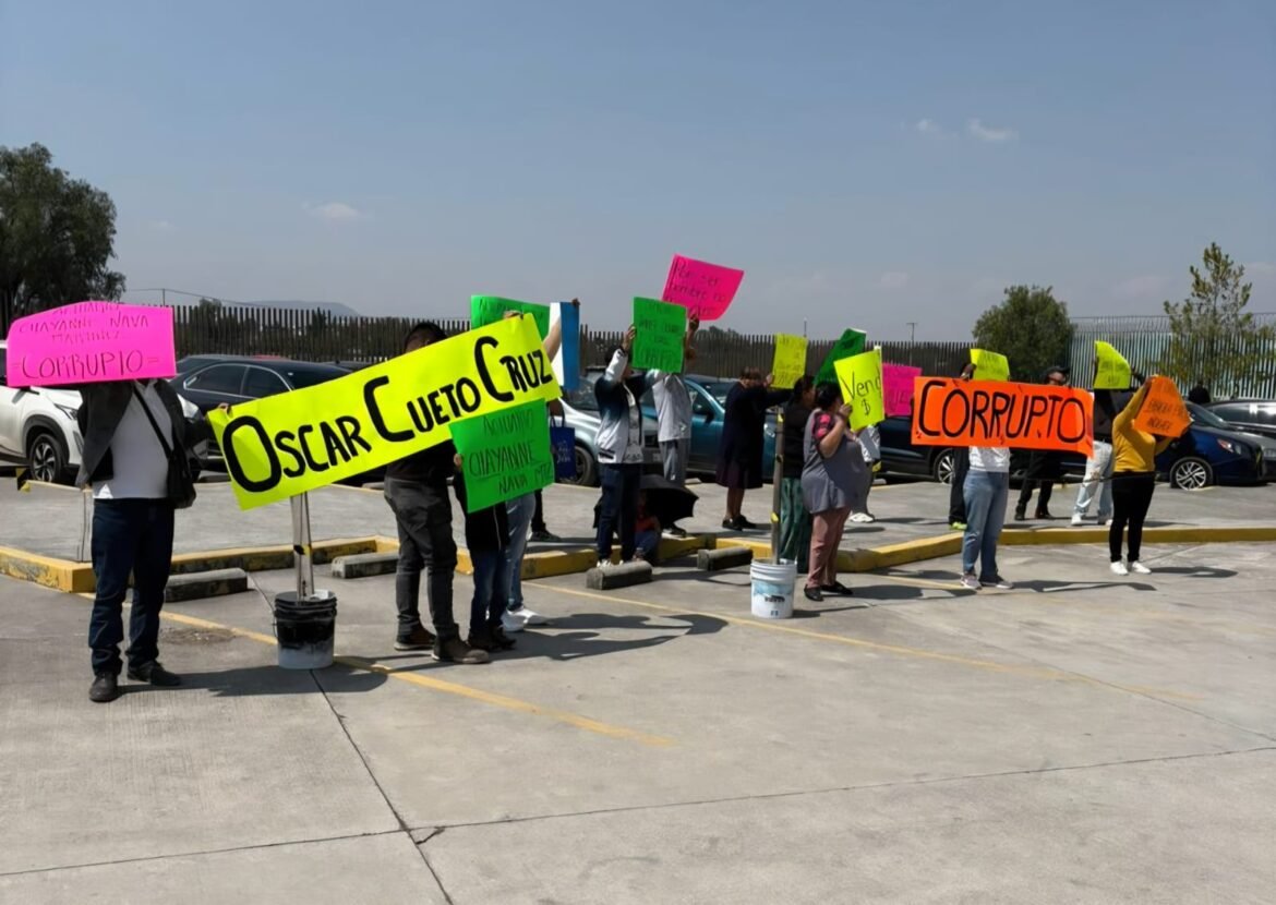 Protestan frente a juzgados de Otumba por decisión judicial