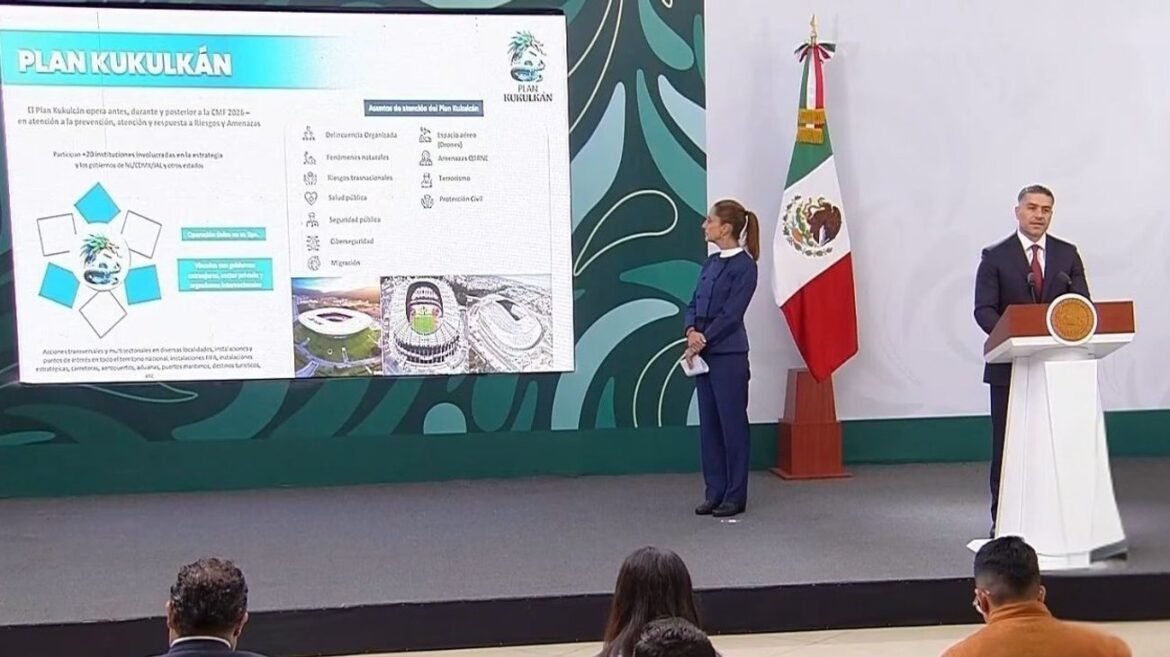 Presentan Plan Kukulkán para reforzar y garantizar la seguridad durante el Mundial 2026