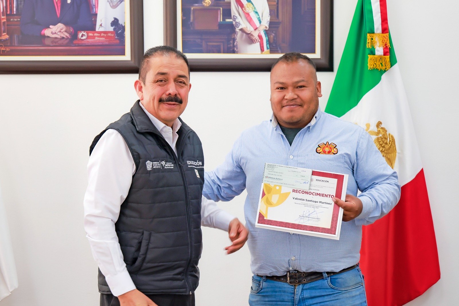 Gobierno de Delfina Gómez entrega “Becas para el Bienestar por la Permanencia Académica”