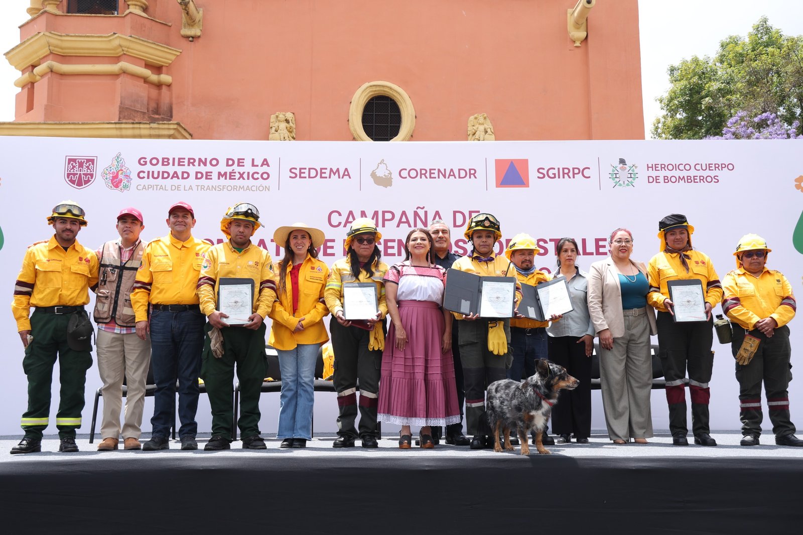 Convoca Jefa de Gobierno "a toda la fuerza de la ciudad" para prevenir incendios forestales