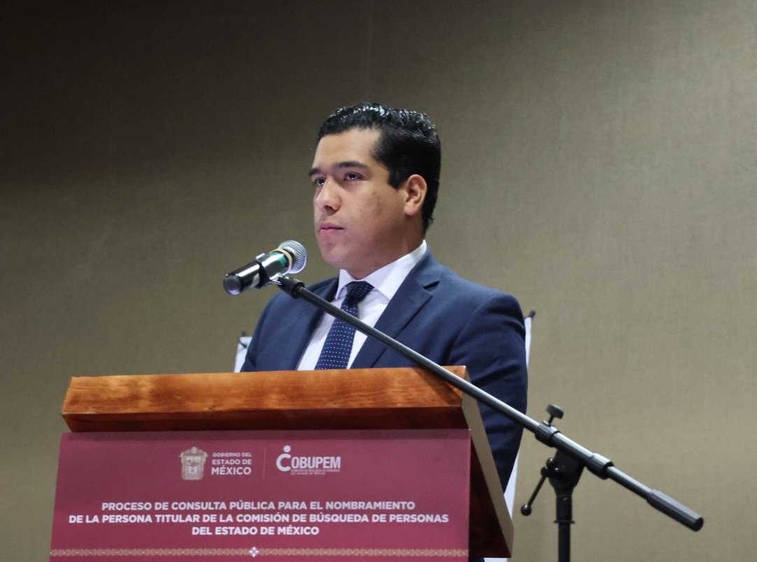 Designa Gobierno de Delfina Gómez a Avelino Blanco Guido como titular de la Comisión de Búsqueda de Personas