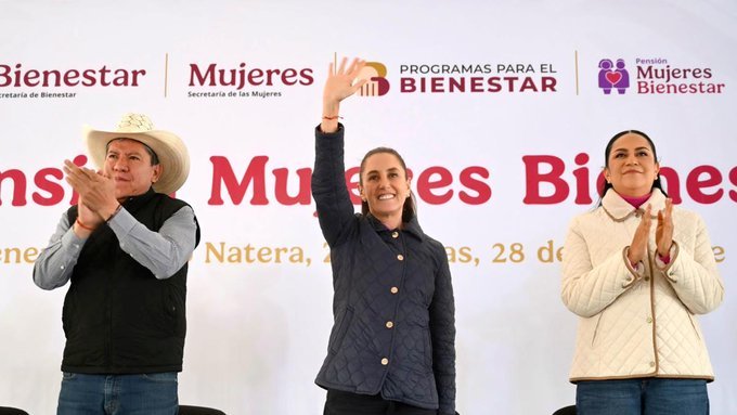 Más de tres millones de mujeres reciben la Pensión Mujeres Bienestar