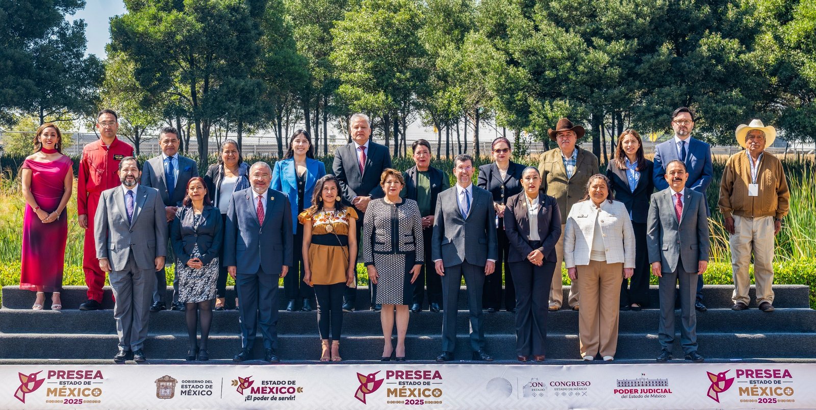 Gobernadora Delfina Gómez entrega Presea Estado de México 2025 en Texcoco