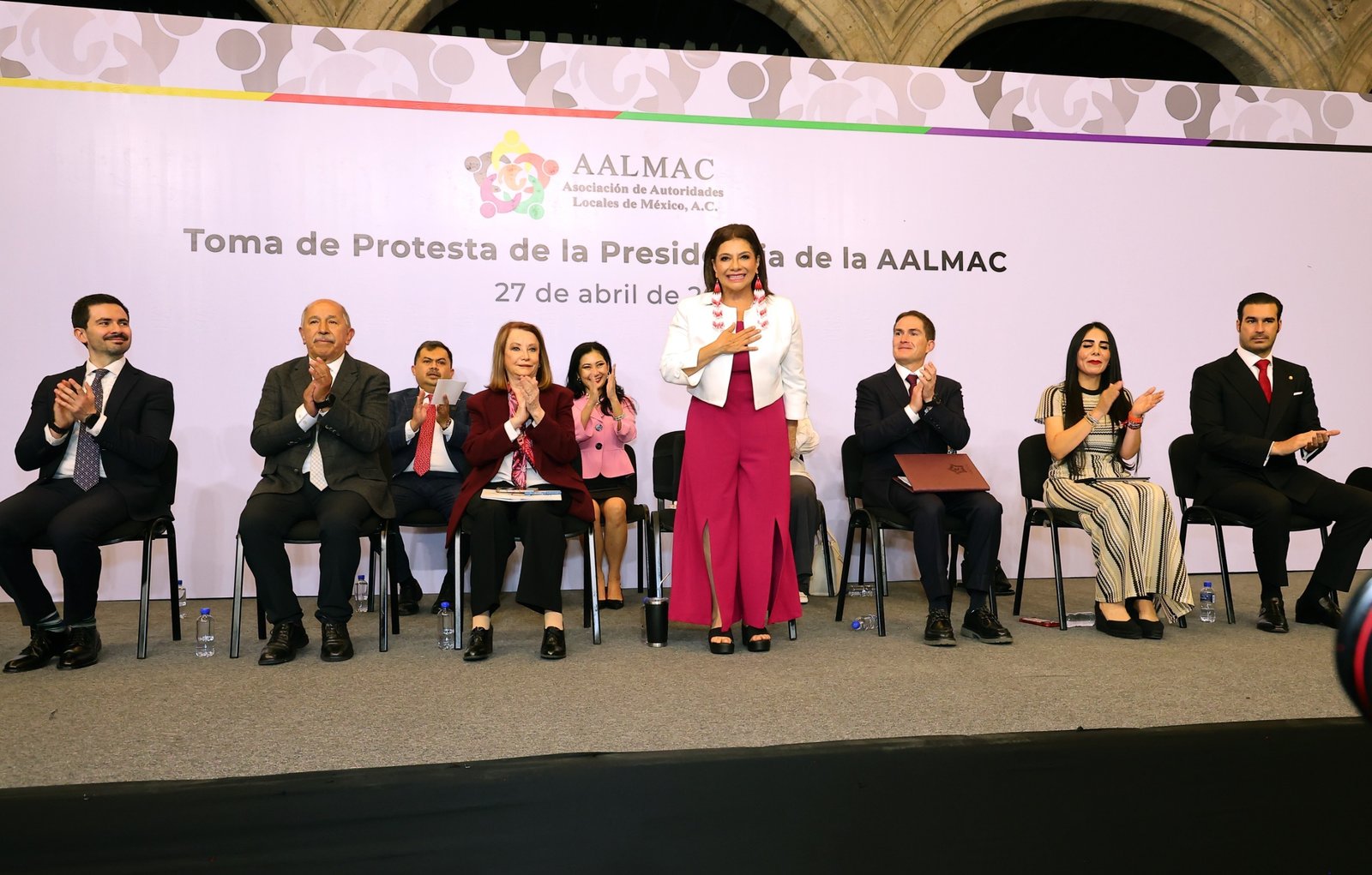 Propone Clara Brugada a alcaldes de la AALMAC elaborar estrategias para la construcción de paz y seguridad