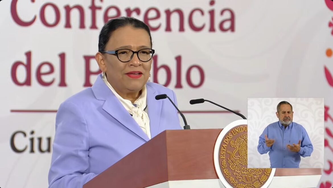 Conferencia de prensa de la secretaria Rodríguez Velázquez - 17-04-26