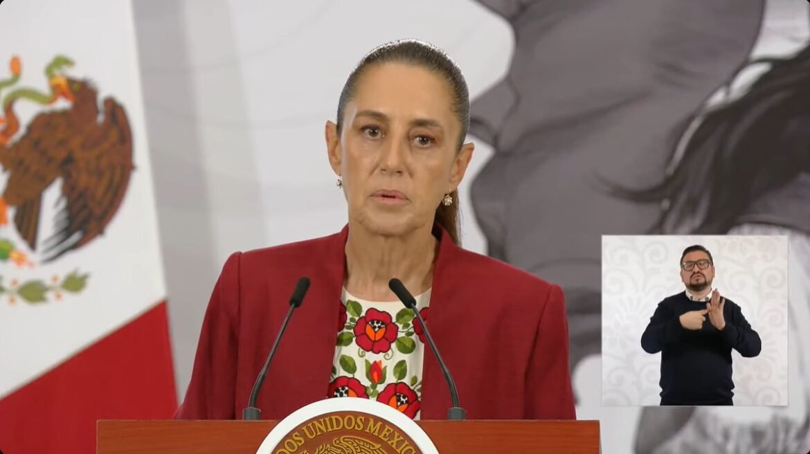 Conferencia de la presidenta Claudia Sheinbaum Pardo desde Palacio Nacional