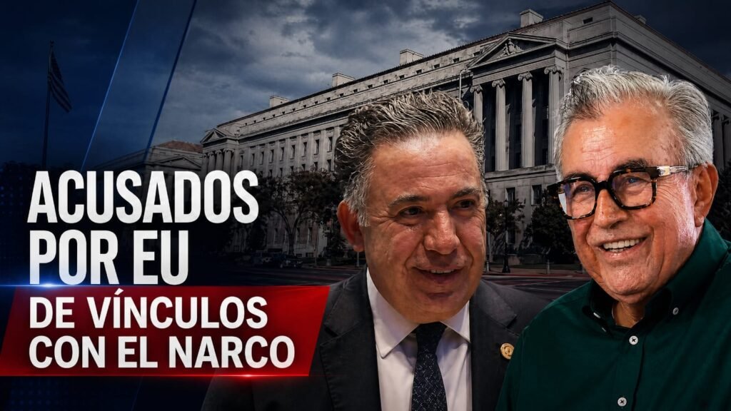 Acusados por EU de vínculos con el narco