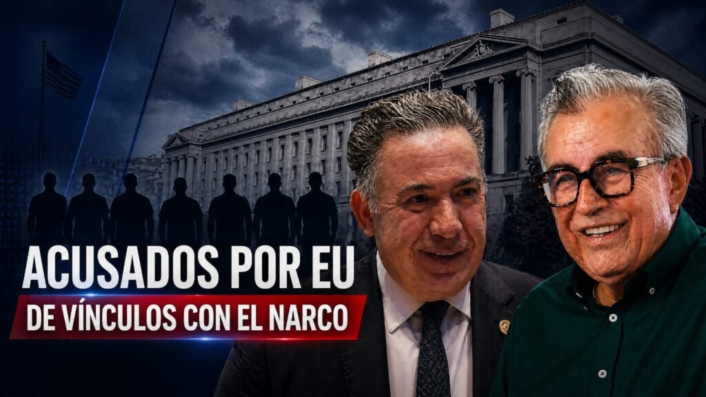 Acusados por EU de vínculos con el narco