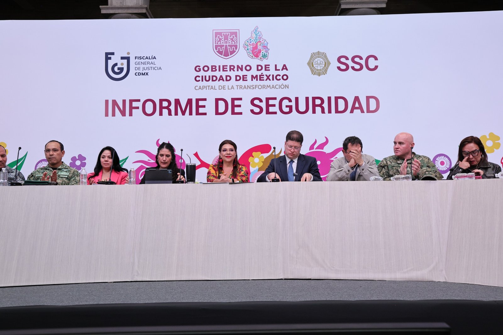 Destaca Brugada disminución del 66 por ciento en delitos de alto impacto en marzo de 2026