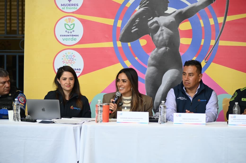 “La paz y la seguridad la construimos juntas, juntos": Ale Rojo de la Vega preside comité de seguridad en Cuauhtémoc