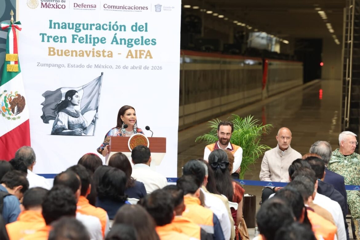 Con el Tren Suburbano Felipe Ángeles se consolida un modelo de movilidad integrada