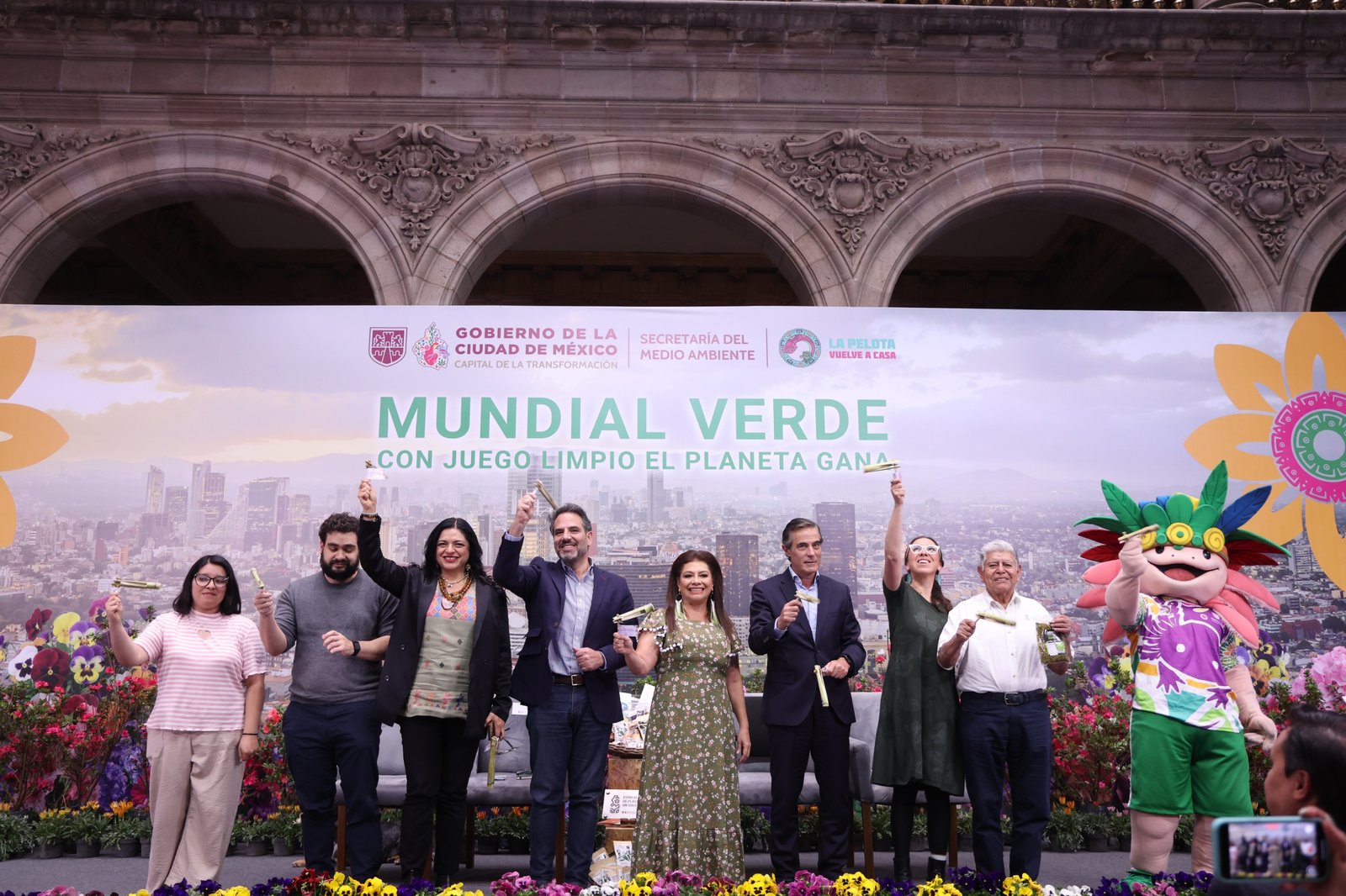 Anuncia Clara Brugada 10 ejes para consolidar un Mundial Verde con una visión Medioambiental en la CDMX
